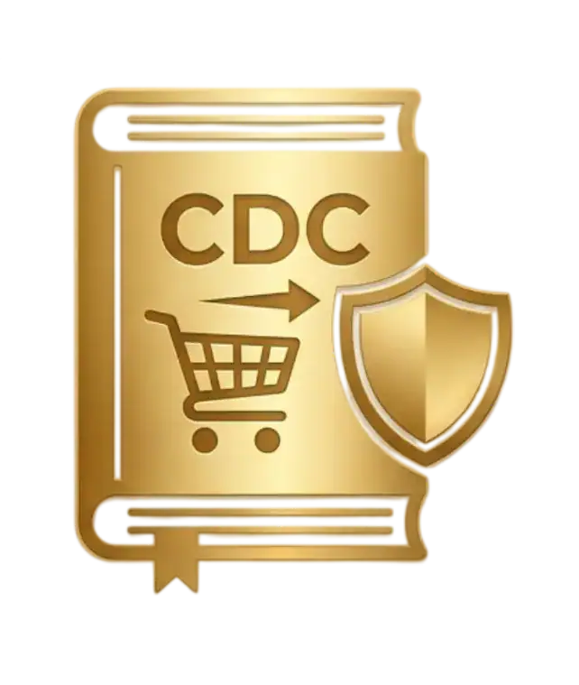 Imagem de documento com escudo representando segurança e proteção de dados.